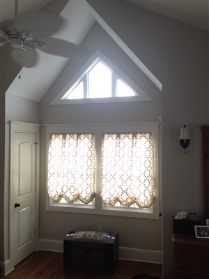 Custom Home Window Drapes